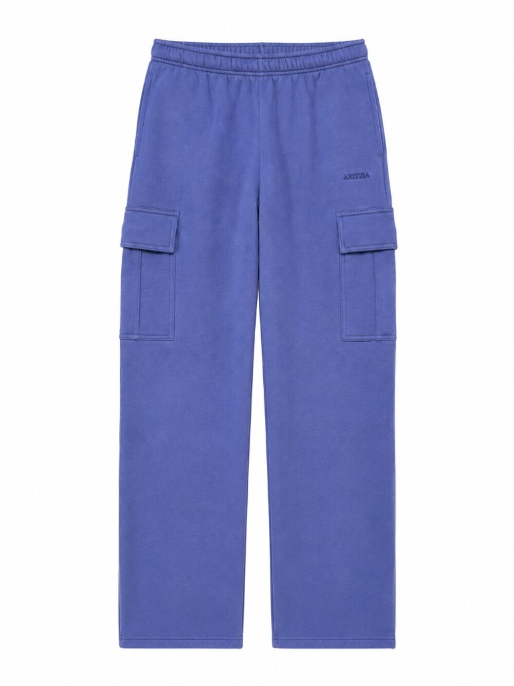 Aritzia NIGHTSHADE BLU Cozy Fleece Mega Cargo Sweatpant Tall | Size S | Like New